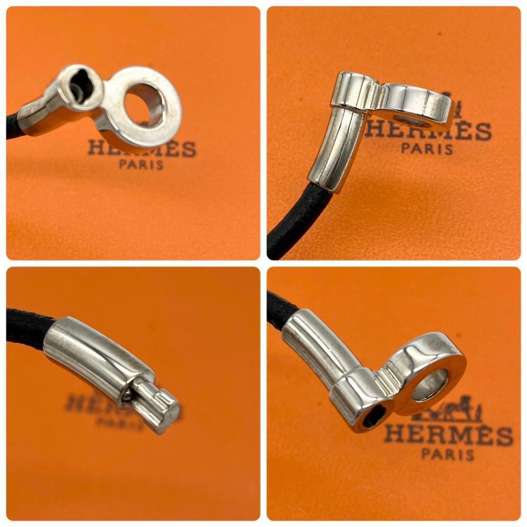 HERMES エルメス ドゥーブル ケリー レザー ブレスレット チョーカー