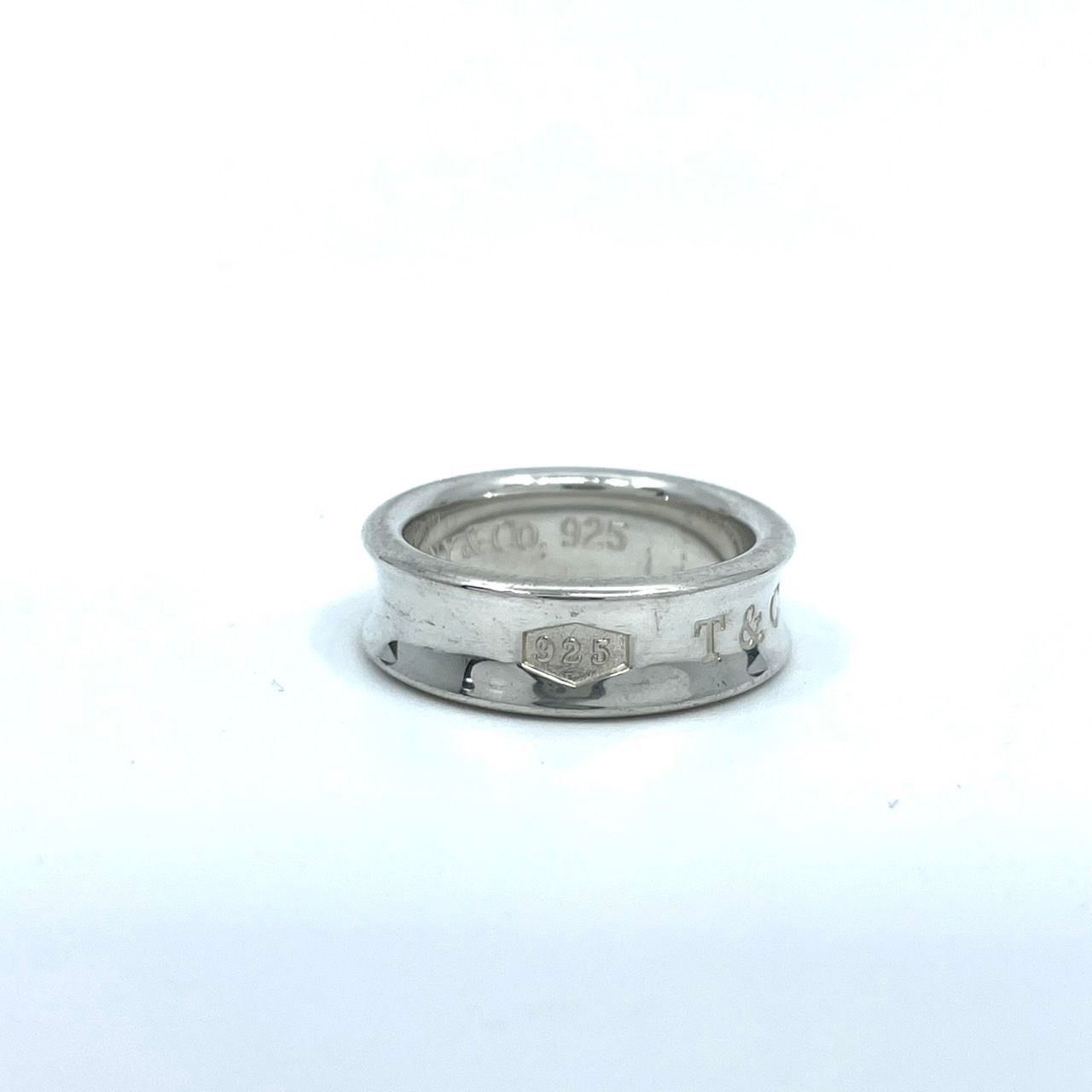 美品 TIFFANY &Co. ティファニー 1837 ミディアムリング 14号 ナ