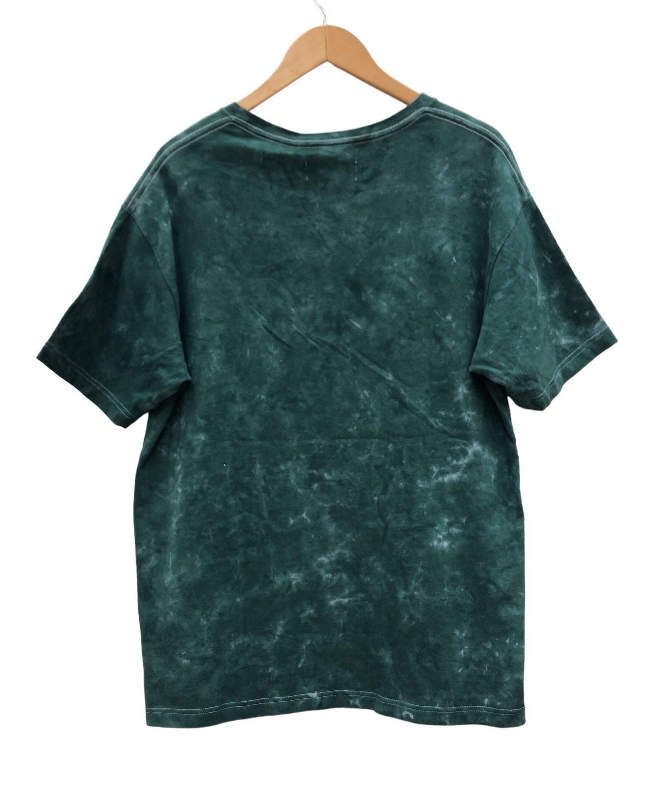 68.KITH タイダイ ボックスロゴ Ｔシャツ Green 【店舗併売品】