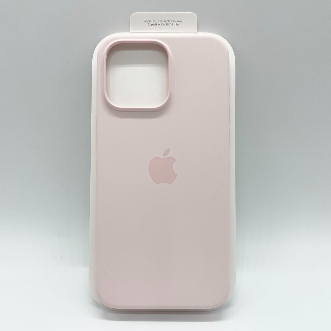【新品・箱なし】純正 iPhone 15 シリコンケース・ライトピンク③ 新品純正 iPhone 15 シリコンケース・ライトピンク② 新品純正