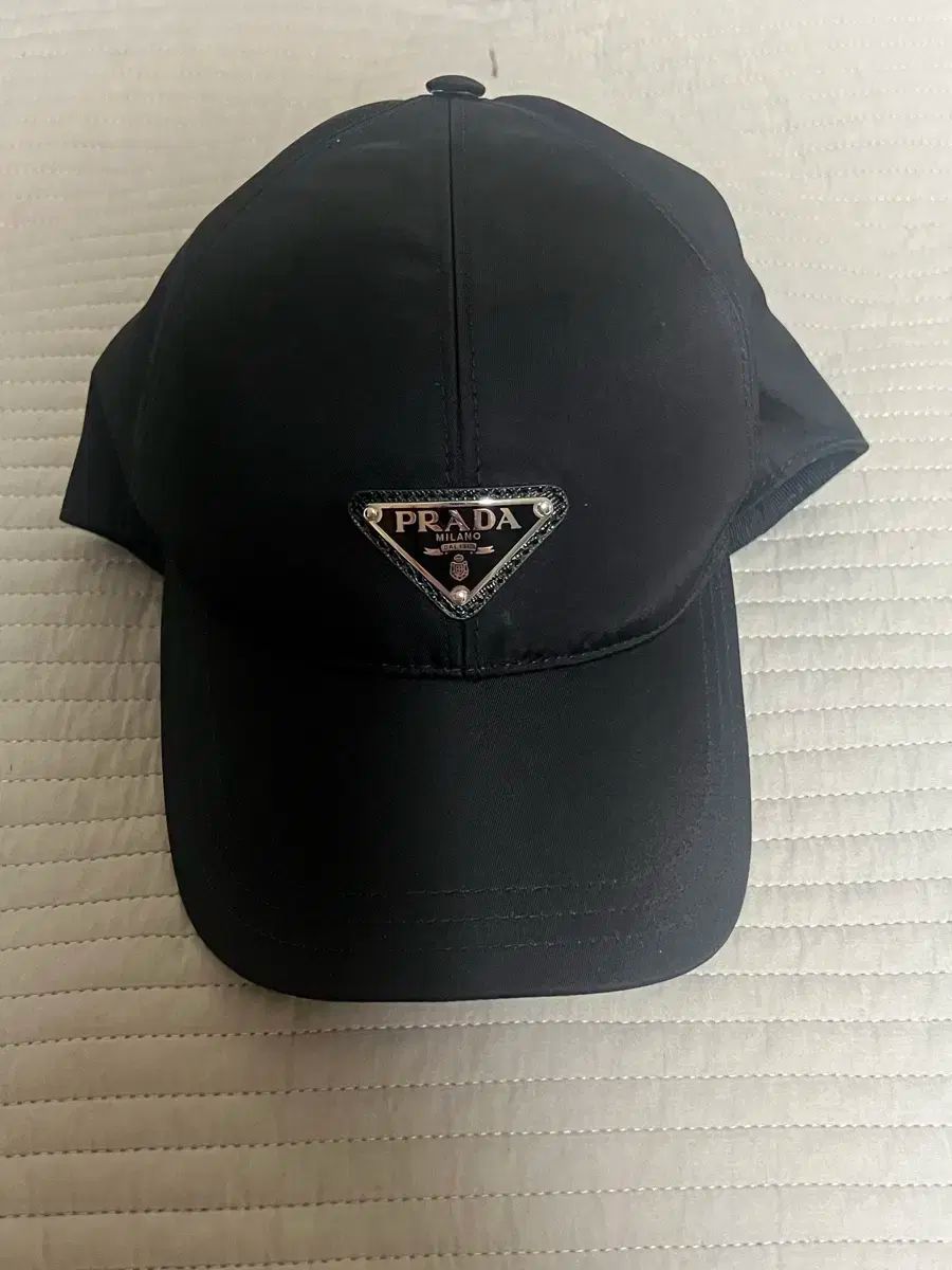 Prada プラダ ナイロン ロゴ ボールキャップ s