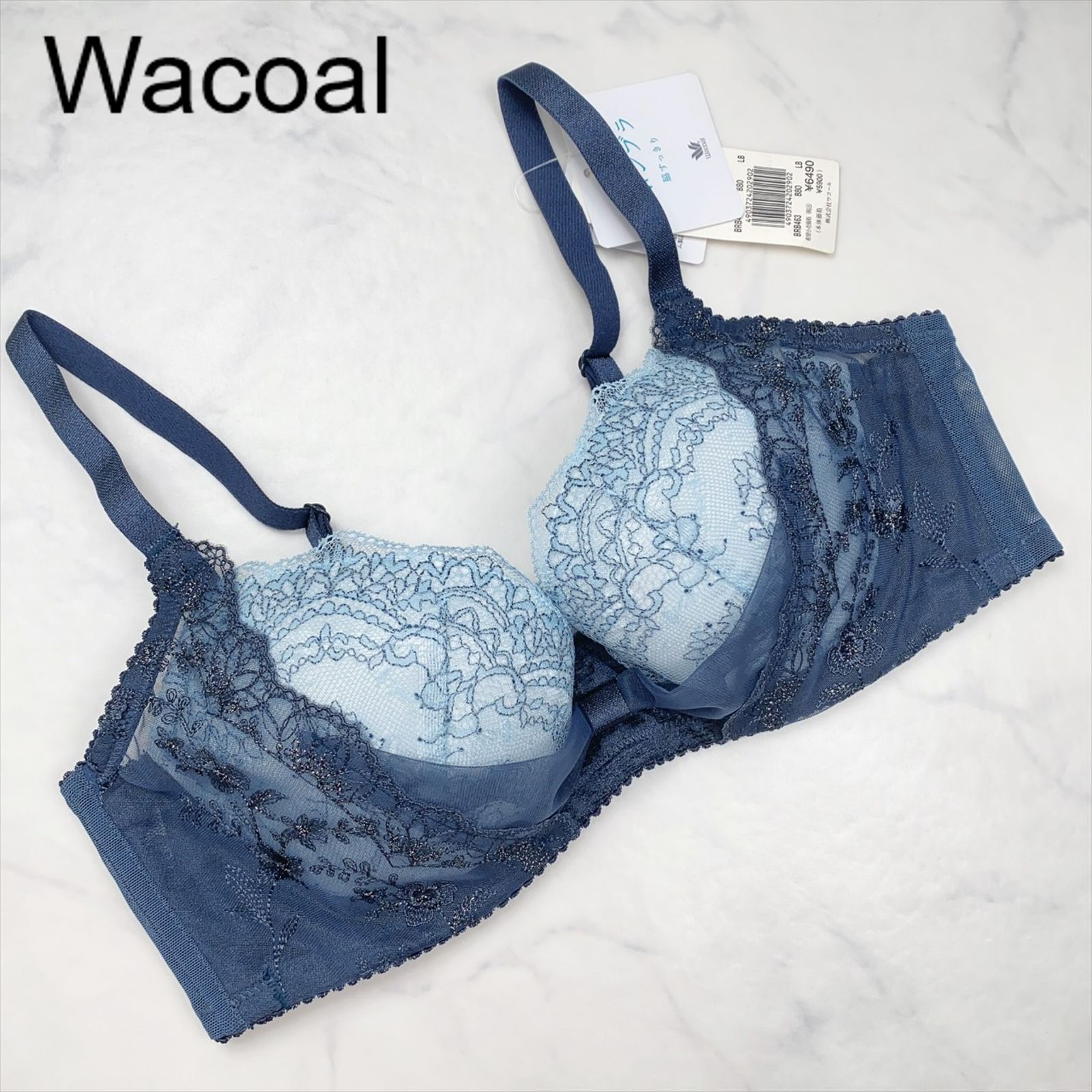 新品タグ付き】Wacoal ワコール ブラジャー B80ㅤLB ランジェリー 下着