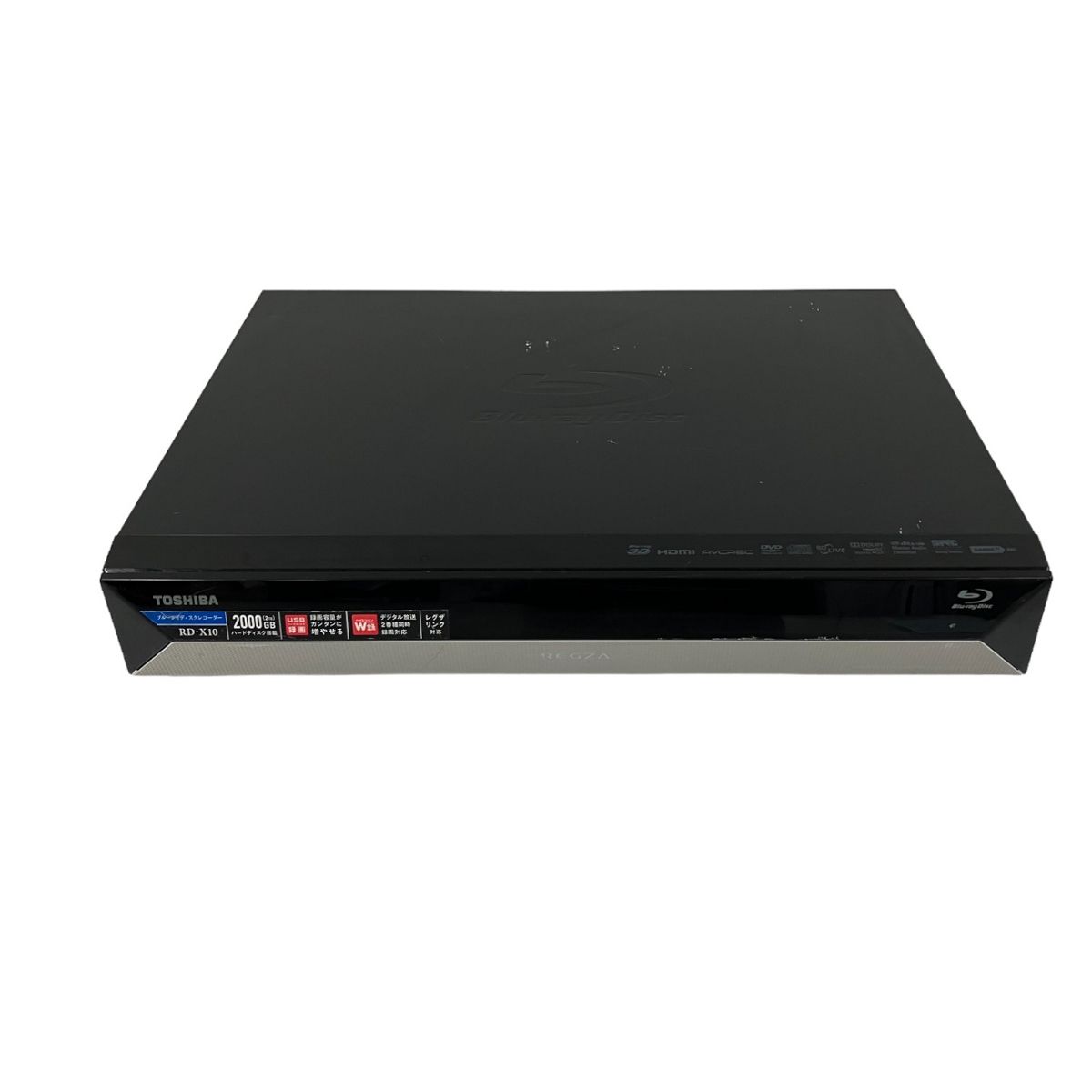 TOSHIBA RD-X10 REGZA Blue-ray RECORDER ブルーレイ レコーダー 東芝 レグザ 2010年製 HDD DVD テレビ 機器 家電 中古 T8992767 - メルカリ