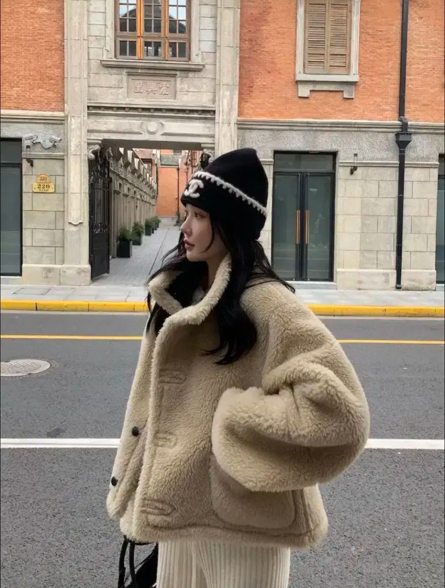 リバーシブル ムートン