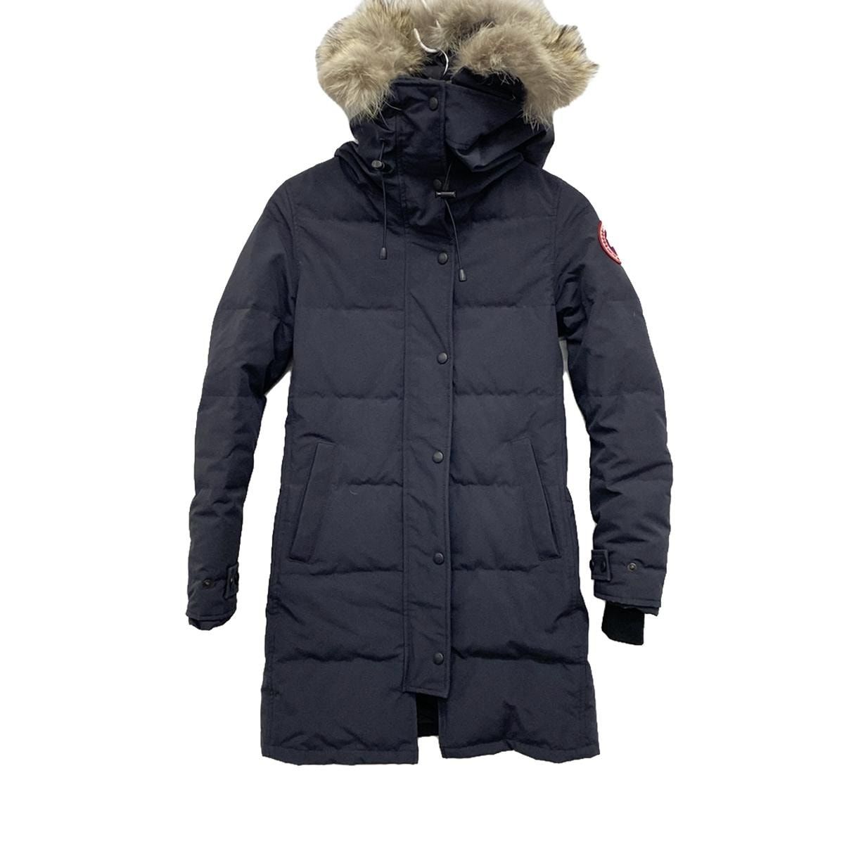 CANADA GOOSE(カナダグース) ダウンジャケット サイズS/P S レディース - 2302JL 黒 長袖/冬 - メルカリ