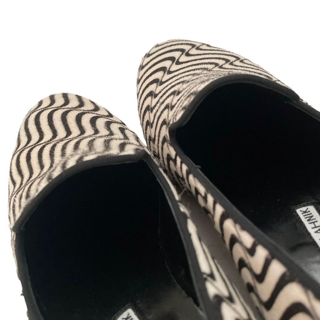 MANOLO BLAHNIK マノロブラニク ローファーシューズ オペラシューズ