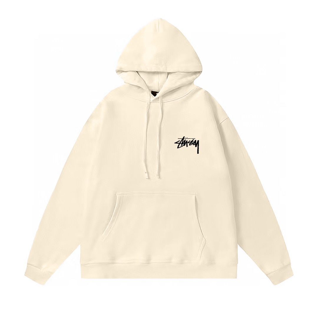 STUSSY SS23 新作サイコロプリントフーディ 男女兼用  5色