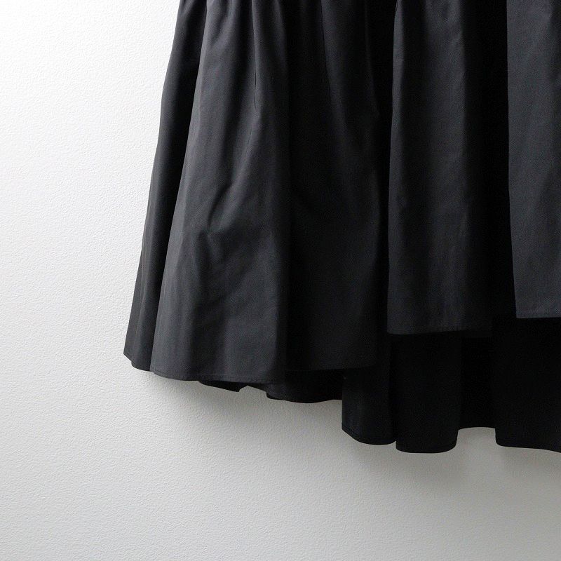 さやSHE Tokyo Lisa ティアードスカート　ブラック　36 さやSHE Tokyo Lisa ティアードスカート ブラック 36 SHE Tokyo