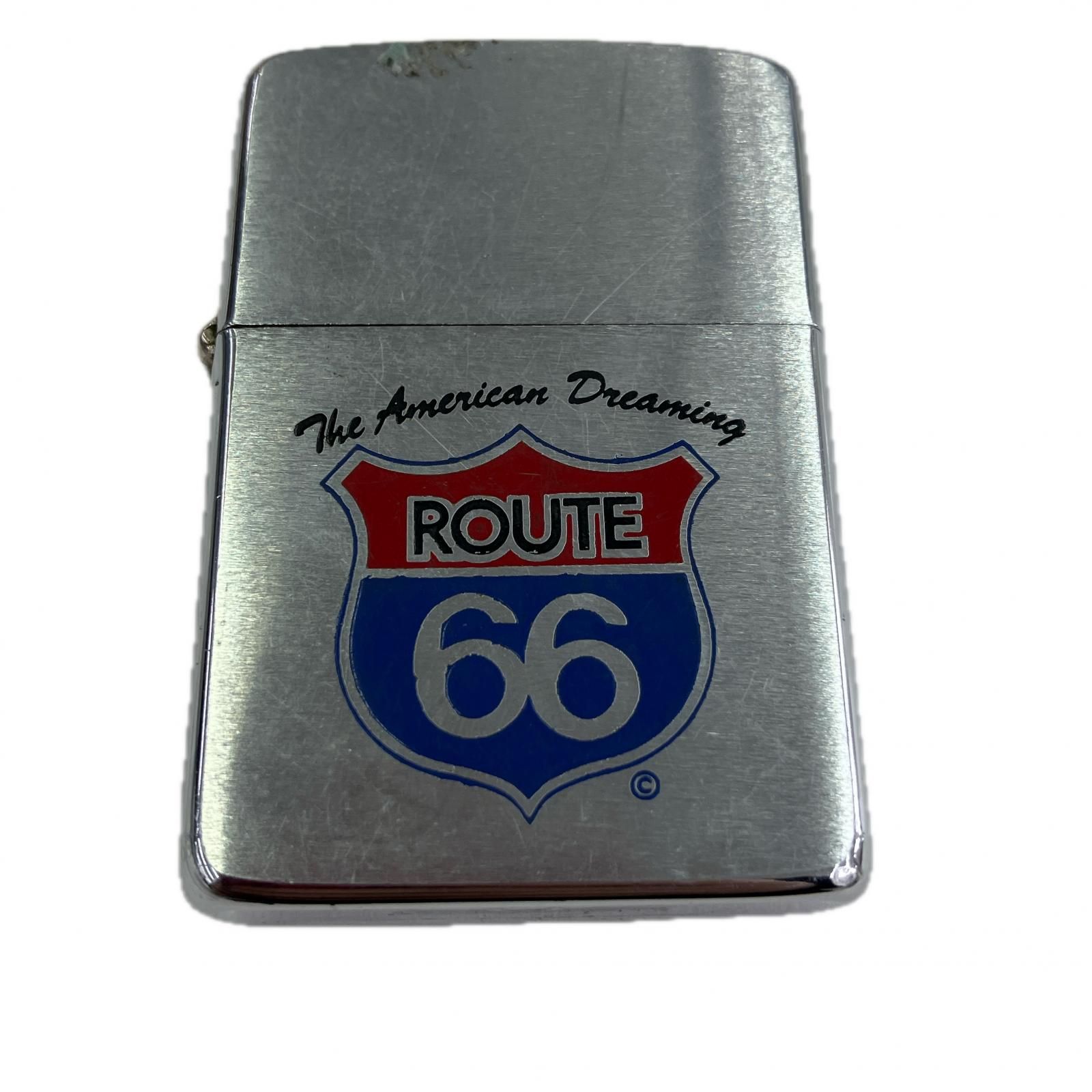 170590 現状品 ZIPPO ジッポ ROUTE66 1981年製 シルバー - メルカリ
