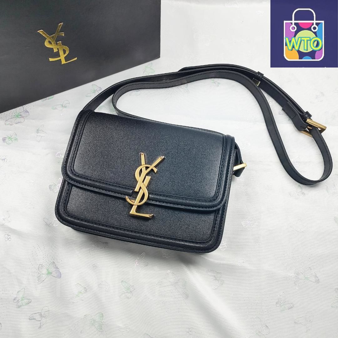 メルカリ便発送　サンローラン　ショルダーバッグ　チェーン 未使用】 サンローラン ギャビ YSL チェーン ミニショルダー
