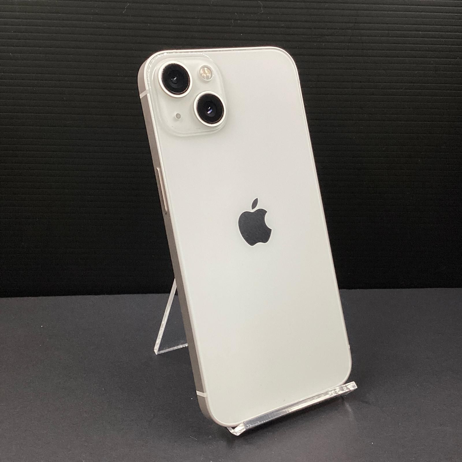 【全額返金保証】【最速発送】Apple iPhone 13 128GB スターライト docomo 美品 動作確認済 81%