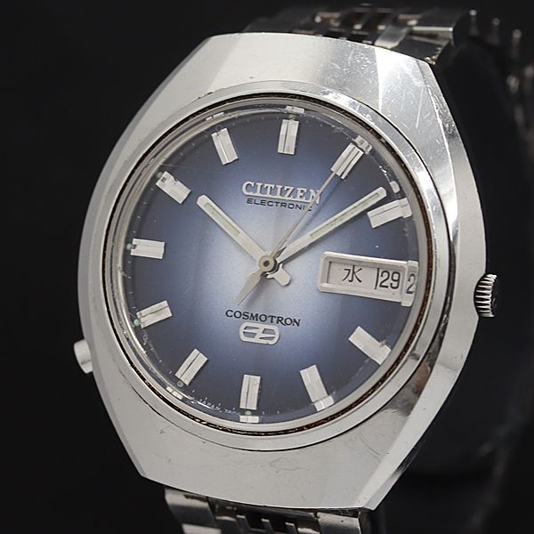 腕時計 CITIZEN コスモトロン 電磁テンプ 動作未確認 ショップ