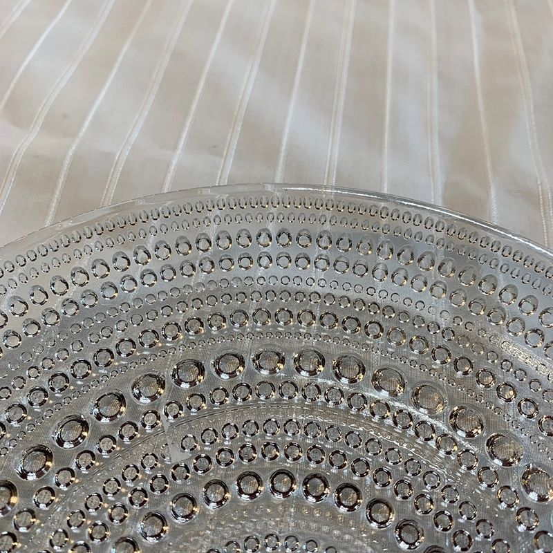 アラビア カステヘルミ プレート クリア 2枚セット ケーキ皿