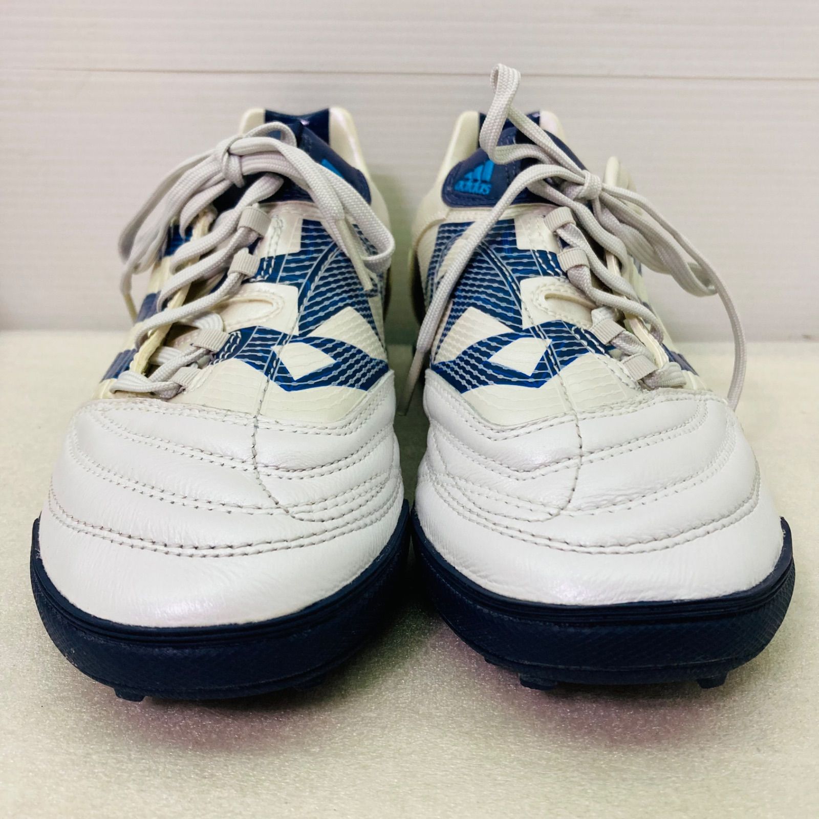 美品 レア adidas プレデター アブソリオン サッカー ホワイト/ブルー 新品】【24㎝】 adidas プレデターアブソラド X TRX TF PR Absolado