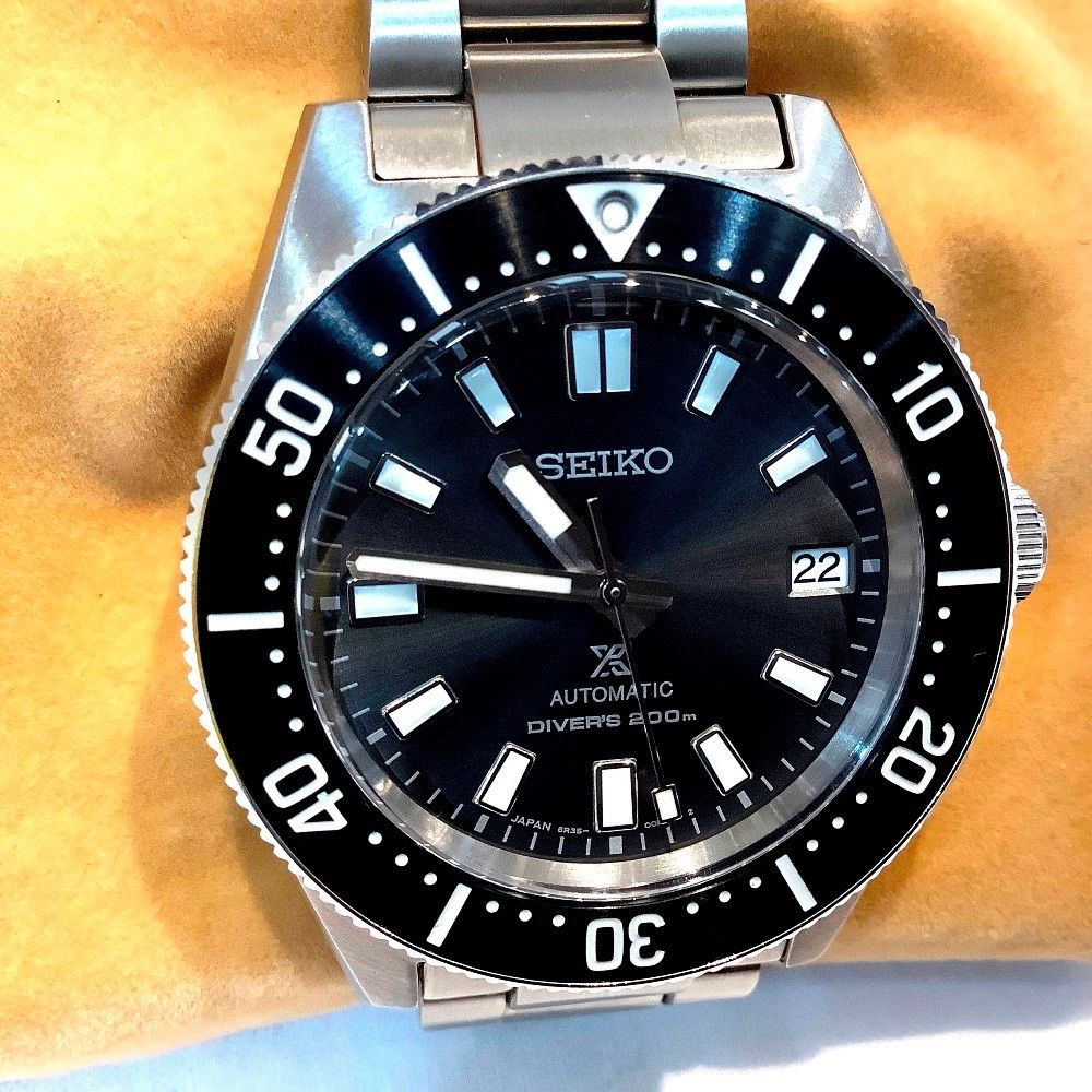 セイコー SEIKO SBDC101 プロスペックス Diver Scuba 6R35 ファーストダイバーズ 復刻デザイン 黒文字盤 KB-9778
