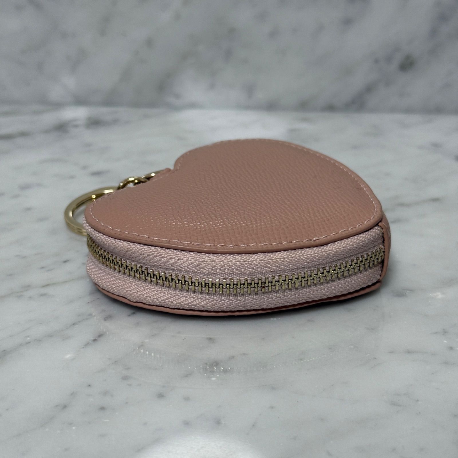新品 未使用 FURLA フルラ コインケース 小銭入れ ハート ピンク 