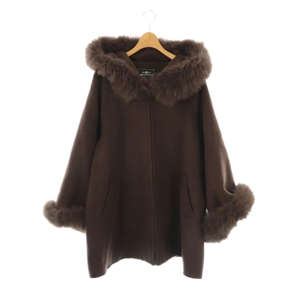 GRACE CONTINENTAL グレースコンチネンタル ファー ポンチョ36 極美品