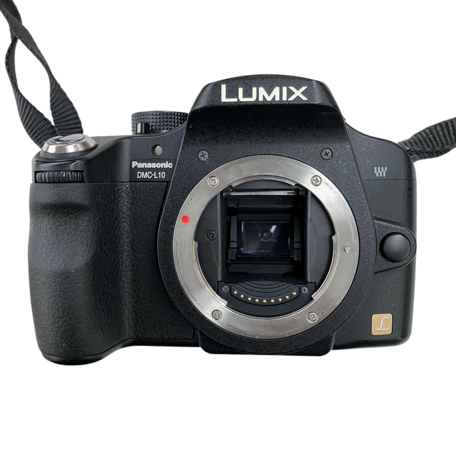 186000 Panasonic パナソニック デジタル一眼レフ LUMIX DMC L 10 ブラック