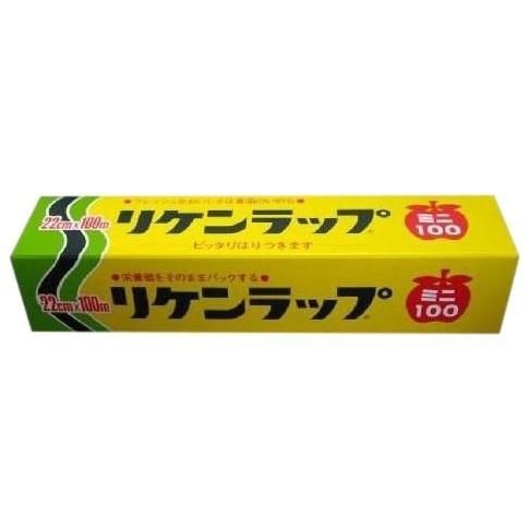 リケンラップ 22ｃｍ×100ｍ 30本入●ケース販売お徳用