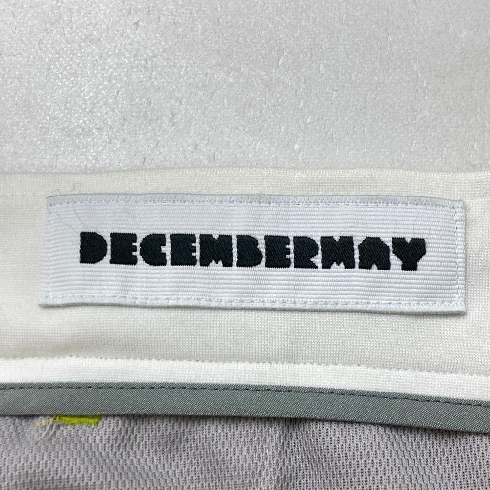 サイズ：L DECEMBERMAY ディセンバーメイ  ストレッチパンツ  ホワイト系 [240101422250] ゴルフウェア メンズ ストスト サイズ：L DECEMBERMAY ディセンバーメイ ストレッチパンツ