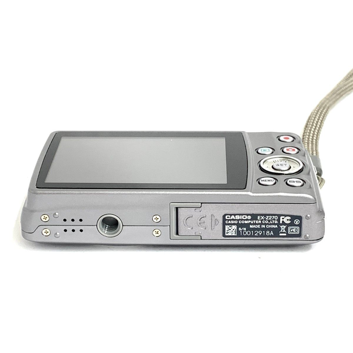 CASIO EXILIM EX-Z270 シルバー デジカメ EX-Z270 - デジタルカメラ - CASIO