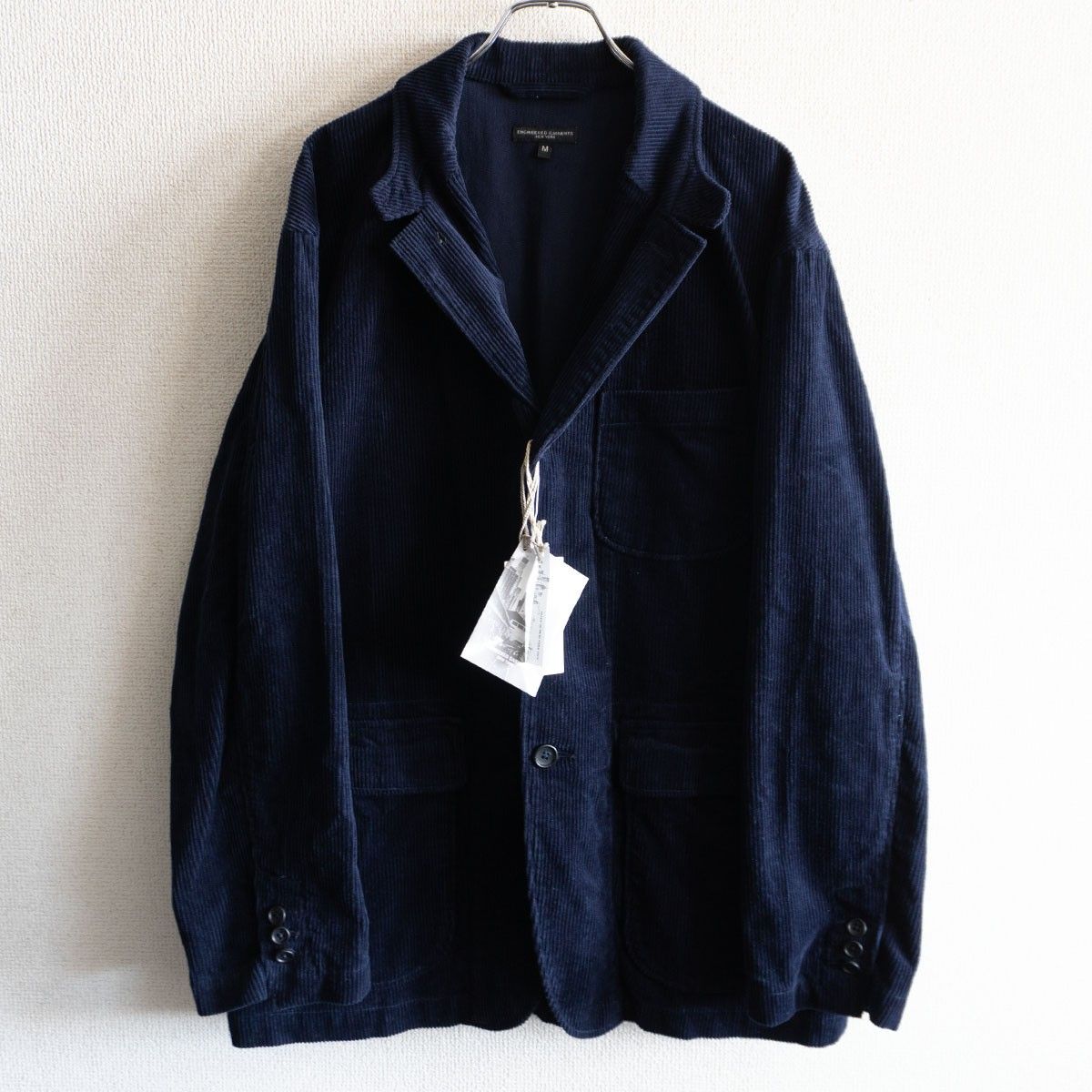 極美品】Engineered Garments【Loiter Jacket Cotton 8W Corduroy】M 