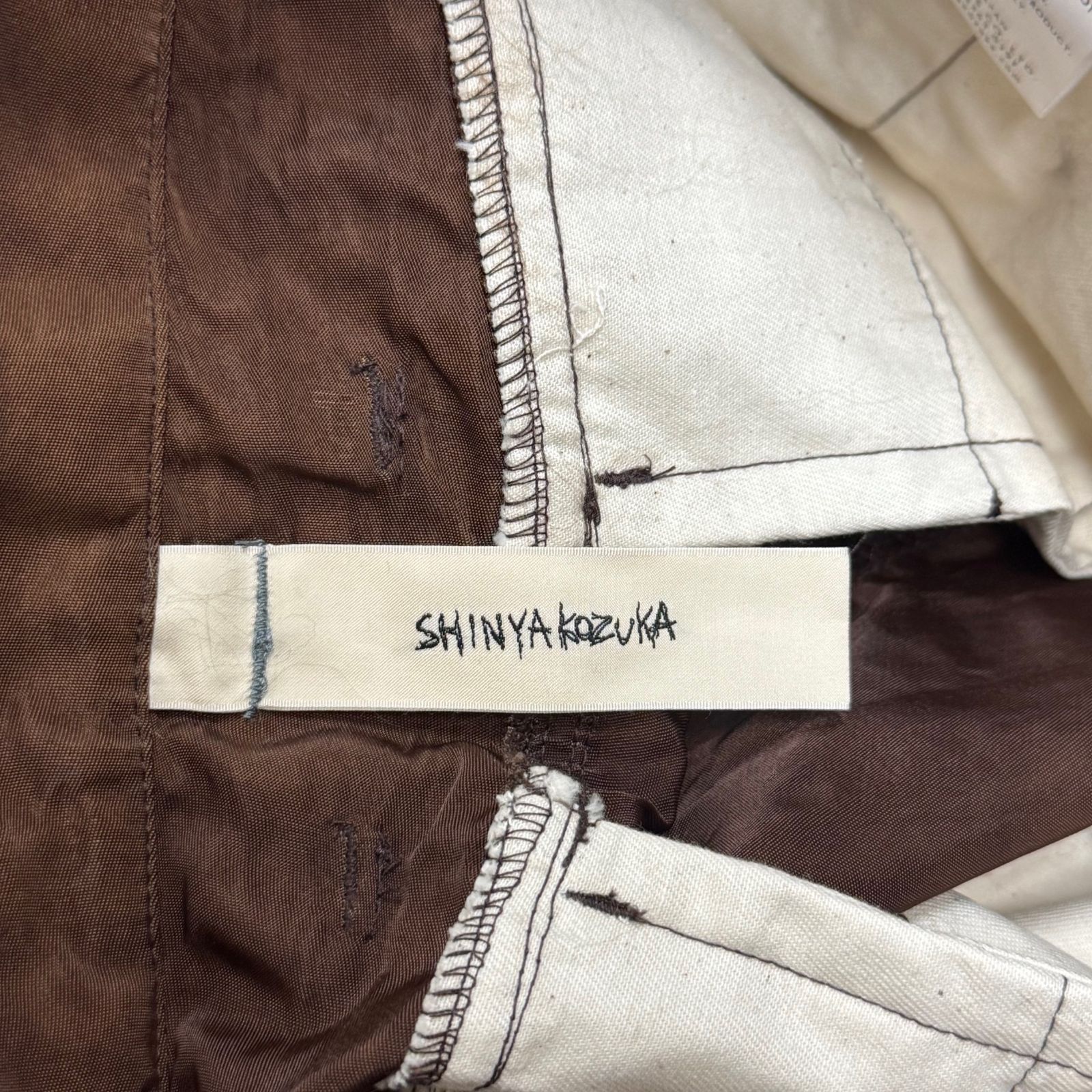 参考上代49500円 未使用品 SHINYAKOZUKA 24AW M-Pantalon パンタロン 
