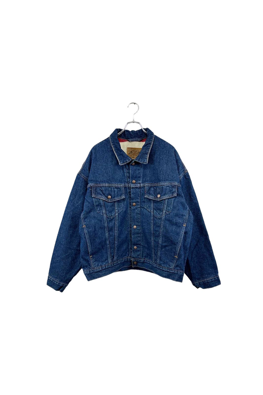 90's Made in USA Levi`s 70617-0291 reversible denim jacket リーバイス デニムジャケット  リバーシブル ボーダー サイズL ヴィンテージ 8 - メルカリ