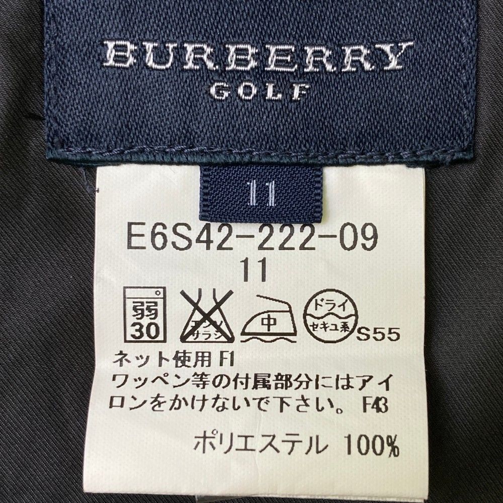 サイズ：11 BURBERRY GOLF バーバリーゴルフ ショートパンツ ブラック