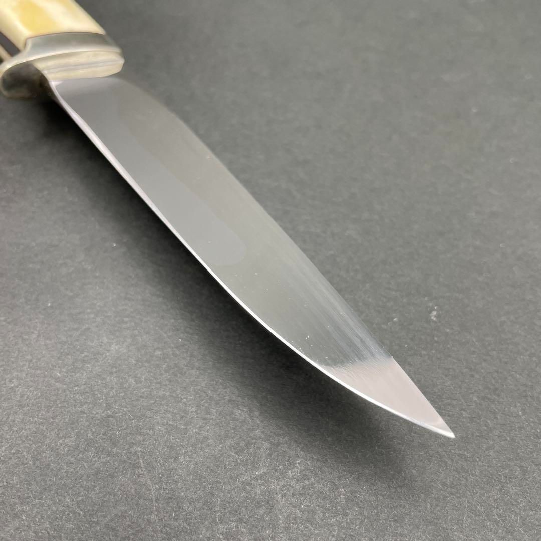 MZ CRAFT 鹿角スタッグハンドル 215mm シースナイフ シース付き 今井誠
