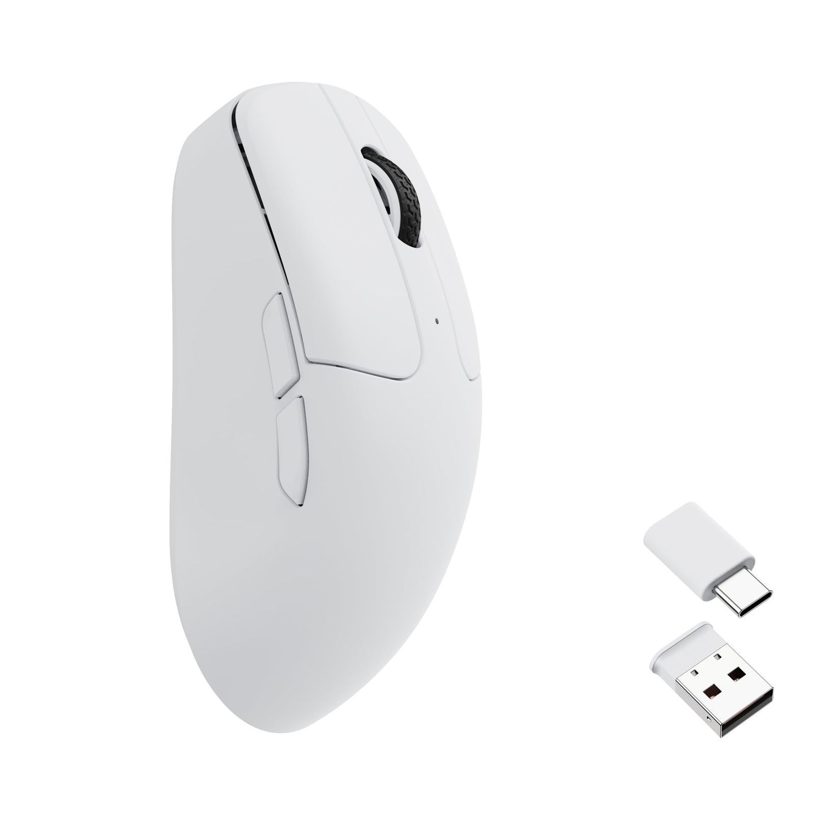 正規品 Keychron M2 Mini ワイヤレス ゲーミングオプティカルマウス 2.4 GHz|Bluetooth 5.1|有線の3モード対応 PixArt 3395センサー プログラム なボタン搭載 最大26000 DPI|650IPS