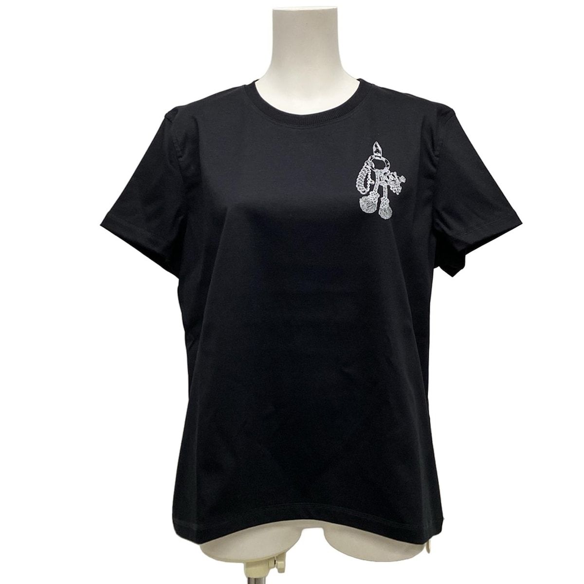 HERMES エルメス　フェニックスプリント 半袖Tシャツグレー サイズ36 HERMES エルメス フェニックスプリント 半袖Tシャツグレー