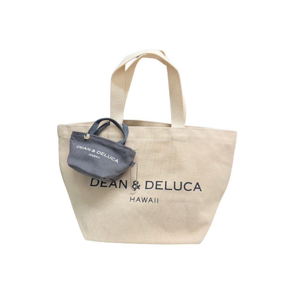  DEAN and DELUCA キャンバストート ブルー 日本未発売 ハワイ その他 掃除用具