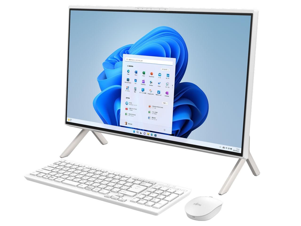 富士通 ESPRIMO FH77/D3 第9世代i7＆SSD搭載液晶一体PC パソコン