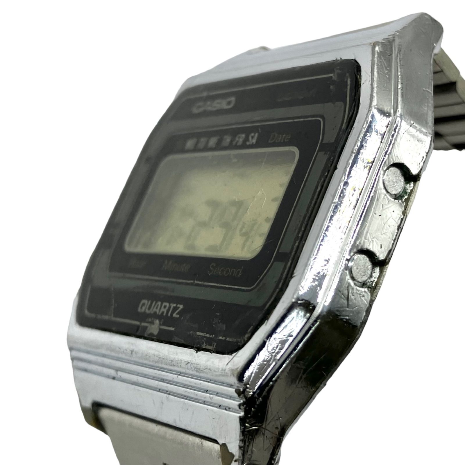 【希少アンティーク⭐️CASIO カシオ】 スクエア腕時計　 チプカシ　155 B817 コレクションにどうぞ