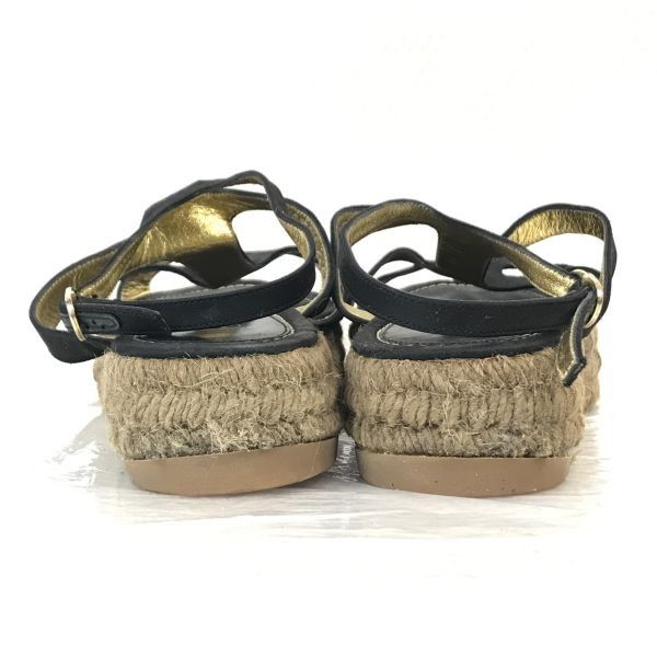 【LAUREN RALPH LAUREN】アンクルストラップ サンダル ※送関込 美品☆RALPH LAUREN Collection☆アンクルストラップサンダル【7