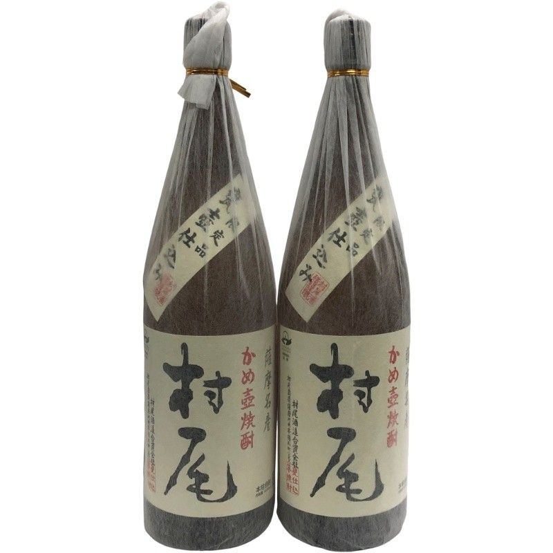 村尾一升瓶2本 村尾芋焼酎2本セット Amazon.co.jp: 焼酎セット 村尾 芋 1800ml