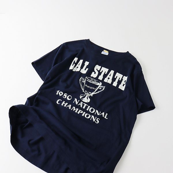 定価1.3万 2022SS Deuxieme Classe ドゥーズィエムクラス CALSTATE Tシャツ F/ネイビー-.【2400013397414】 定価1.3万 2022SS Deuxieme Classe ドゥーズィエムクラス CALSTATE T