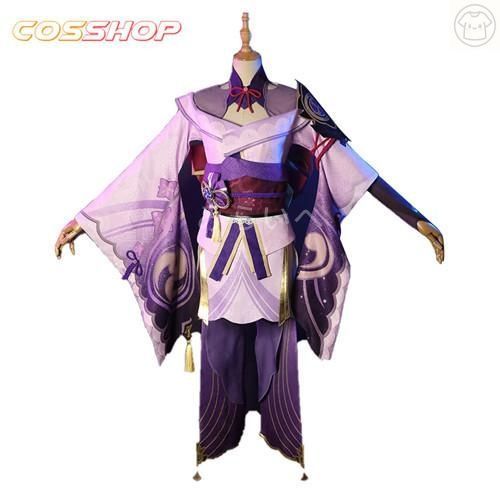 Genshin 原神 Impact shogun 稲妻 雷電将軍 風 コスプレ 衣装 演出服 変装 cosplay 仮装 二次会 イベント パーティー