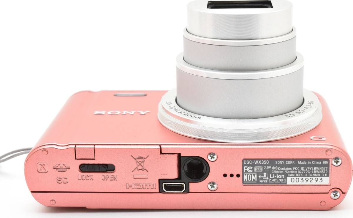 H01[6787]☆美品☆ SONYCybey-shot DSC-WX350