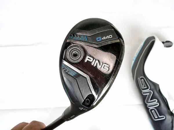 ピン G440 ユーティリティ Speeder TR HY75 リシャフト U4 23度 S