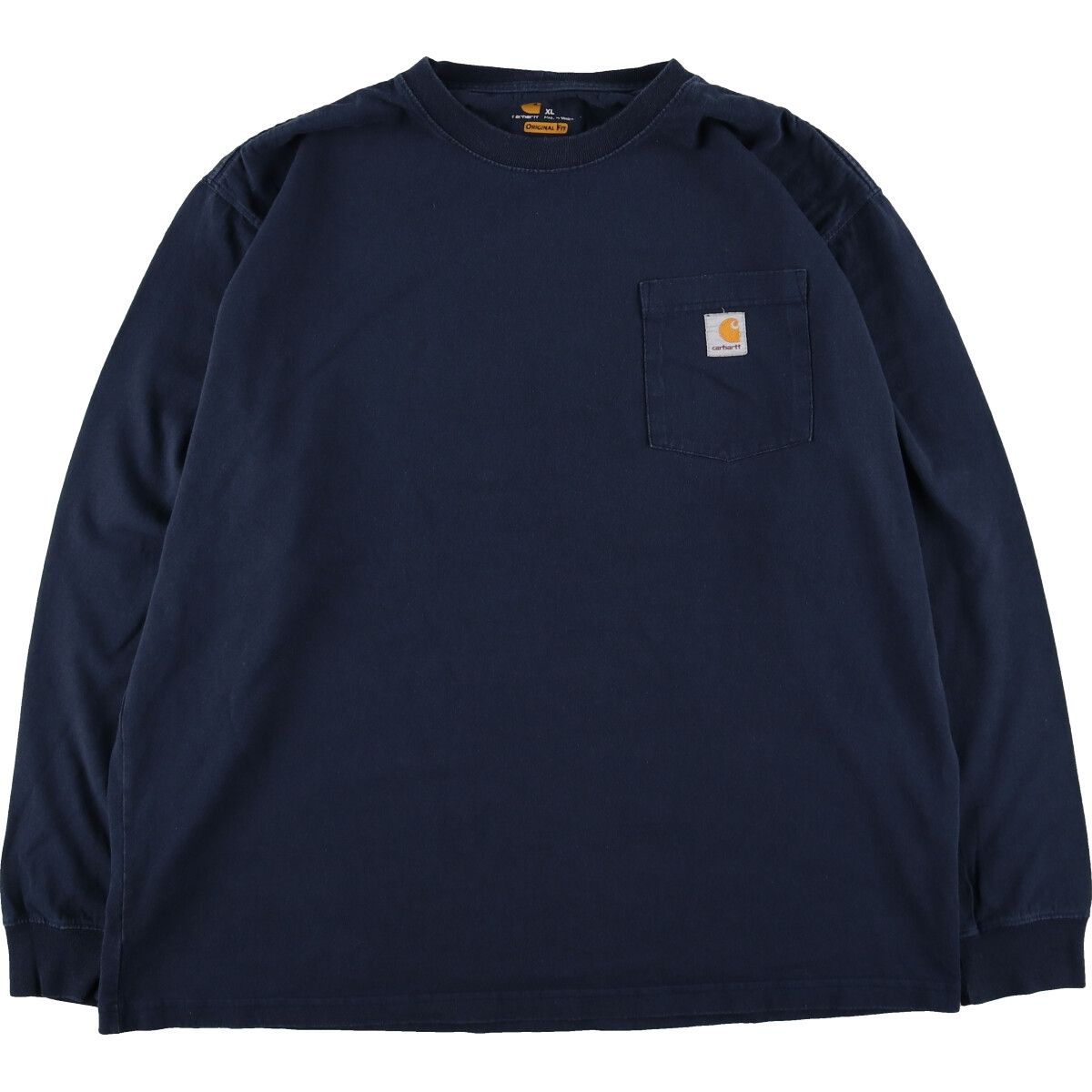 古着 カーハート Carhartt ORIGINAL FIT ロングTシャツ ロンT メンズXL相当/eaa432398