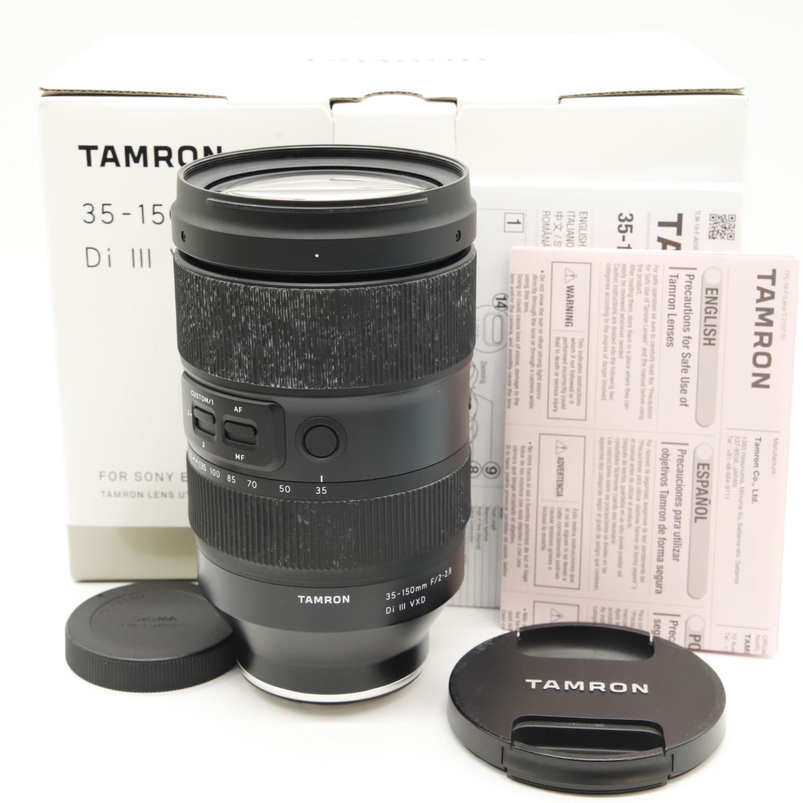 □良品□ タムロン 35-150mm F/2-2.8 Di III VXD ソニーEマウント用 