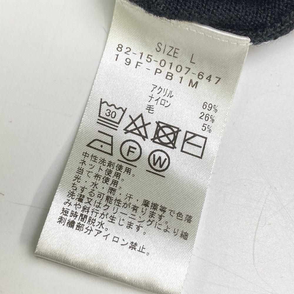サイズ：L BEAMS GOLF ビームスゴルフ ×PLAYBOY ニットセーター  ブラック系 [240101378564] ゴルフウェア メンズ ストスト サイズ：L BEAMS GOLF ビームスゴルフ ×PLAYBOY ニットセーター