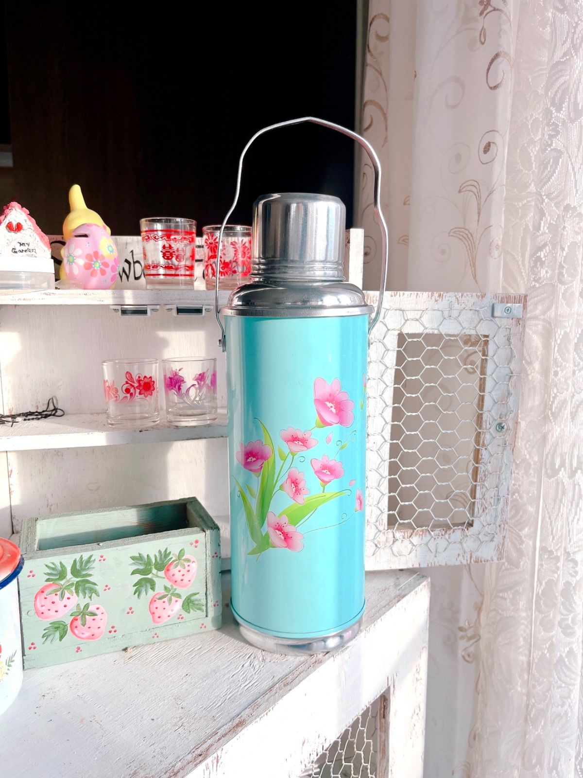 ❤︎訳ありセール❤︎ 中国 中国雑貨 インテリア 保温瓶 水筒 魔法瓶