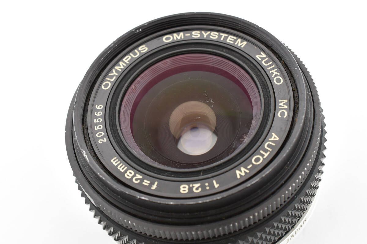 オリンパス Zuiko MC AUTO-W 28mm F2 ジャンク オリンパス Zuiko MC AUTO-W 28mm F2 ジャンク ZUIKO AUTO-W