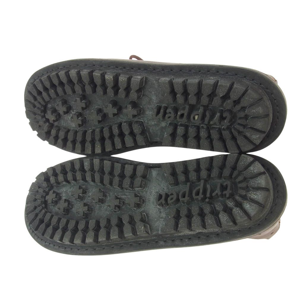 【良品】trippen パンチングレザー BLACK〈定価58,300円〉 b975688f90ab25da4bde2178509371