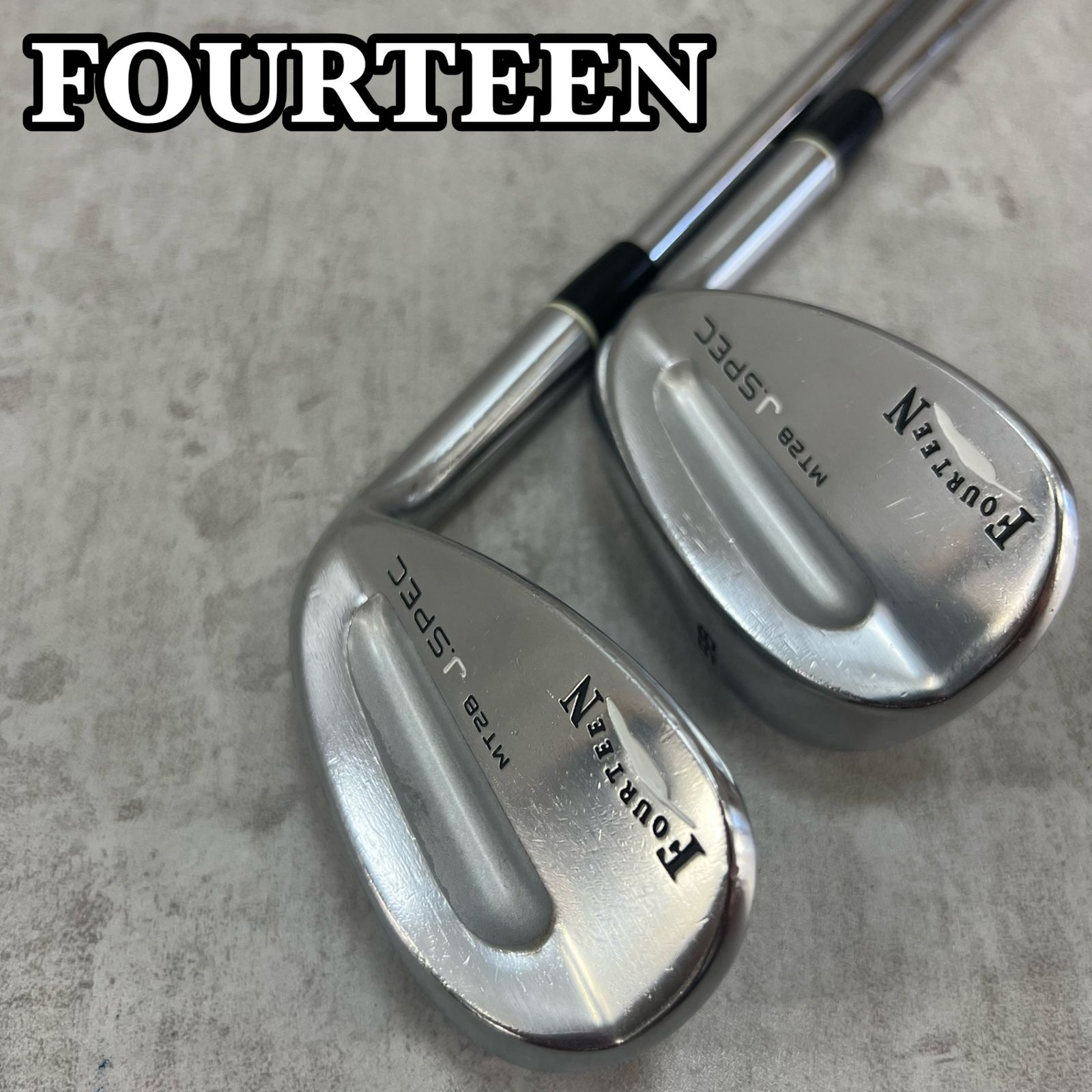 フォーティーン MT28 V3 52度、MT28 J.SPEC 56度2本セット 画期的