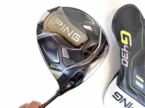 PING - 新品 G430 MAX ドライバーヘッドのみ 9度 ピン ping 単体 PING G430 MAXドライバー 9度（新品 G430 MAX ドライバーヘッド