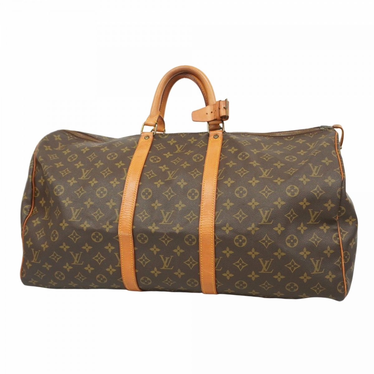 【値下げ】 Louis Vuitton ボストンバッグ 中型 ブラウン Louis Vuitton ボストンバッグ 中型 ブラウン - メルカリ